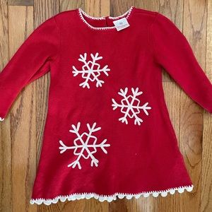 Hanna Andersson Holiday Knit Dress